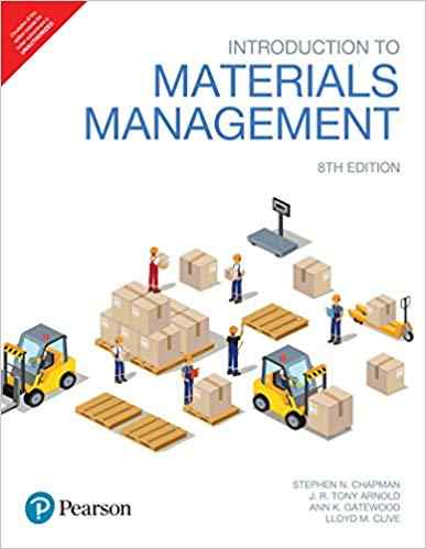 Introduction To Materials Management Textbook Questions And Answers