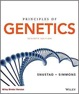 Principles of Genetics Textbook Questions And Answers