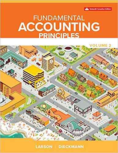 Fundamental Accounting Principles Volume II Textbook Questions And Answers