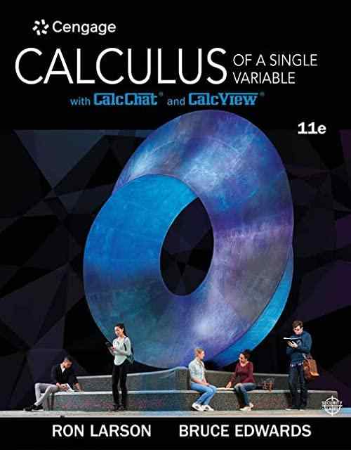 Calculus Of A Single Variable Textbook Questions And Answers