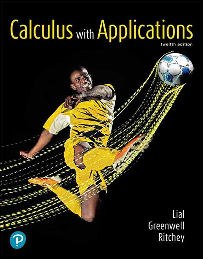 Calculus With Applications Textbook Questions And Answers