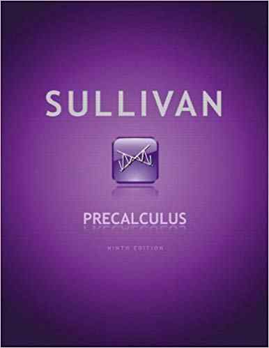Precalculus Textbook Questions And Answers