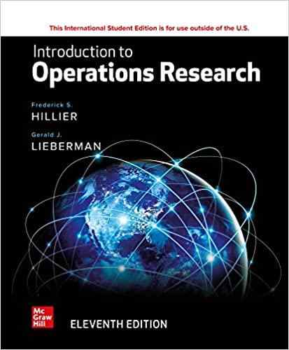 Introduction To Operations Research Textbook Questions And Answers