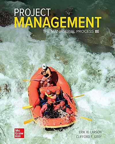 Project Management The Managerial Process Textbook Questions And Answers