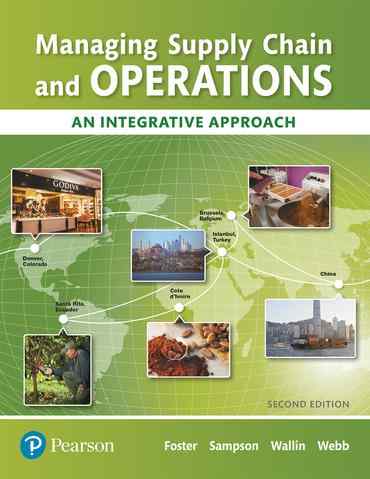 Managing Supply Chain And Operations  An Integrative Approach Textbook Questions And Answers