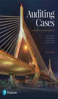 Auditing Cases An Interactive Learning Approach Textbook Questions And Answers