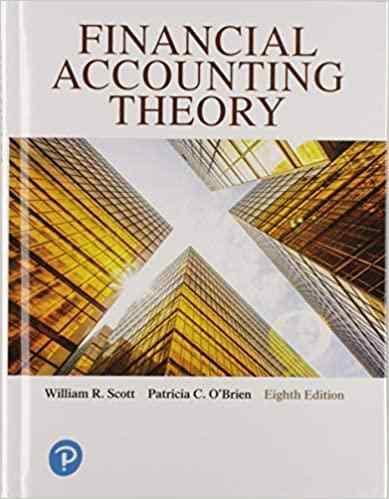 Financial Accounting Theory Textbook Questions And Answers