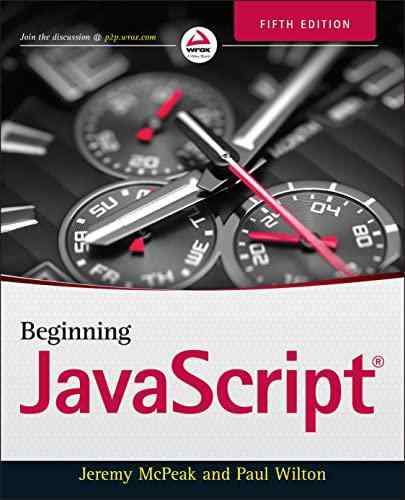 Beginning JavaScript Textbook Questions And Answers