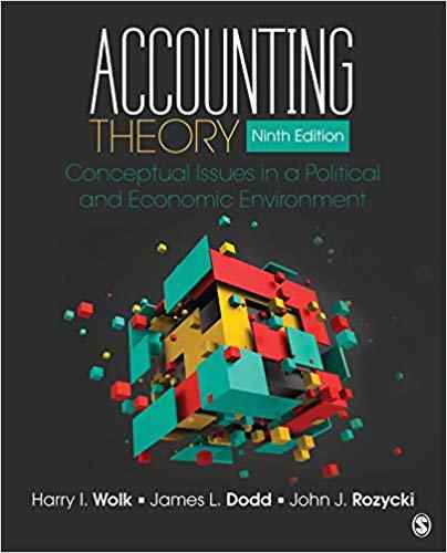 Accounting Theory Conceptual Issues in a Political and Economic Environment Textbook Questions And Answers