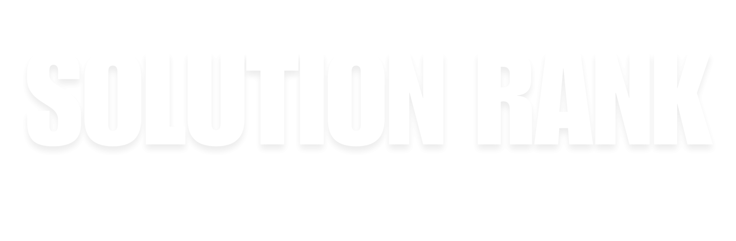 Solution Rank